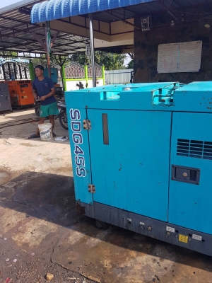 ขายเครื่องปั่นไฟ Airman SDG45 KVA เครื่อง Isuzu สนใจ โทร 0818481185 0914902228
