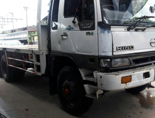 สิบล้อ2เพา ฮีโน่ FM3H195 พื้นเรียบ 2เพา ยาว6.50ม สภาพดีพร้อมใช้ ทะเบียนพร้อมโอน