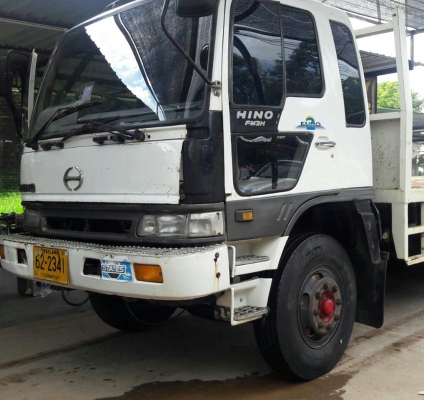 สิบล้อ2เพา ฮีโน่ FM3H195 พื้นเรียบ 2เพา ยาว6.50ม สภาพดีพร้อมใช้ ทะเบียนพร้อมโอน