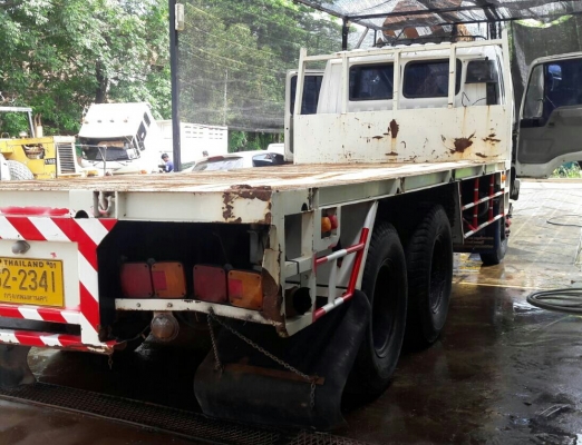 สิบล้อ2เพา ฮีโน่ FM3H195 พื้นเรียบ 2เพา ยาว6.50ม สภาพดีพร้อมใช้ ทะเบียนพร้อมโอน