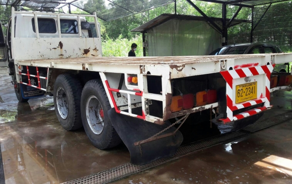 สิบล้อ2เพา ฮีโน่ FM3H195 พื้นเรียบ 2เพา ยาว6.50ม สภาพดีพร้อมใช้ ทะเบียนพร้อมโอน