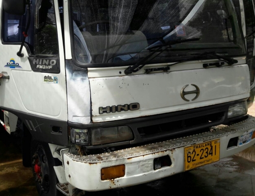 สิบล้อ2เพา ฮีโน่ FM3H195 พื้นเรียบ 2เพา ยาว6.50ม สภาพดีพร้อมใช้ ทะเบียนพร้อมโอน