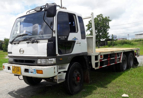 สิบล้อ2เพา ฮีโน่ FM3H195 พื้นเรียบ 2เพา ยาว6.50ม สภาพดีพร้อมใช้ ทะเบียนพร้อมโอน