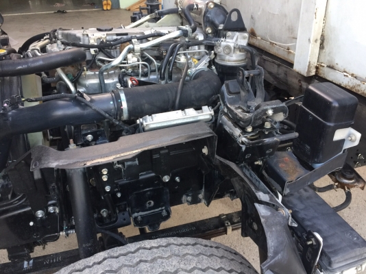6ล้อISUZU NQR175หัวตึก ยูโร3จดปี54กระบะคาร์โก้พร้อมคอกเหล็กยาว5.50เมตร