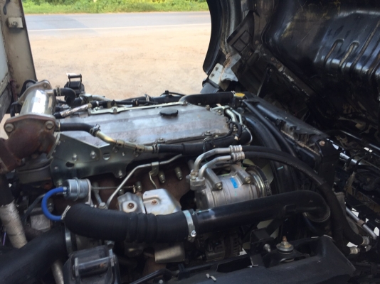 6ล้อISUZU NQR175หัวตึก ยูโร3จดปี54กระบะคาร์โก้พร้อมคอกเหล็กยาว5.50เมตร