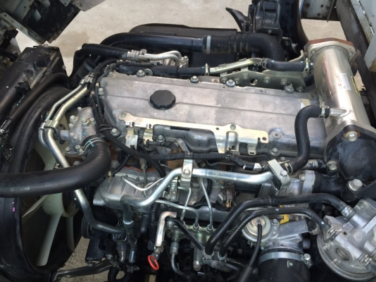 6ล้อISUZU NQR175หัวตึก ยูโร3จดปี54กระบะคาร์โก้พร้อมคอกเหล็กยาว5.50เมตร