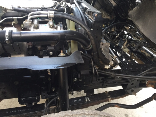 6ล้อISUZU NQR175หัวตึก ยูโร3จดปี54กระบะคาร์โก้พร้อมคอกเหล็กยาว5.50เมตร