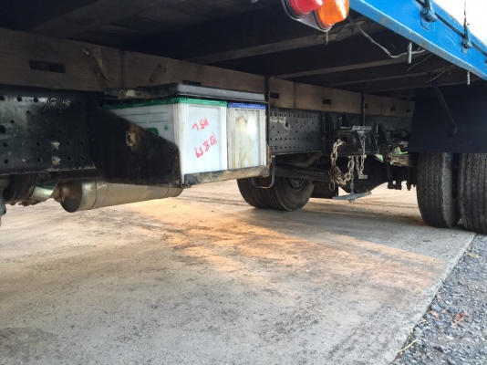 6ล้อISUZU NQR175หัวตึก ยูโร3จดปี54กระบะคาร์โก้พร้อมคอกเหล็กยาว5.50เมตร