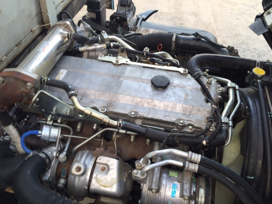 6ล้อISUZU NQR175หัวตึก ยูโร3จดปี54กระบะคาร์โก้พร้อมคอกเหล็กยาว5.50เมตร