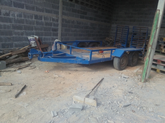 ขายแบคโฮ คูโบต้า KH033 พร้อมรถลากนิสสัน และเทเลอร์ครบชุด