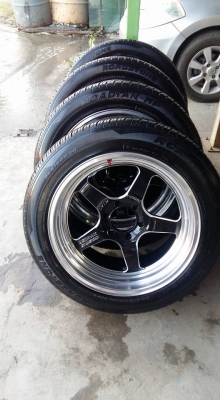 ขายล้อแม็ก cosmis xt-005r by Kiki 20" ยางปี14 สนใจติดต่อ ตาเล็ก ล้อและยางครับ 081-3747940