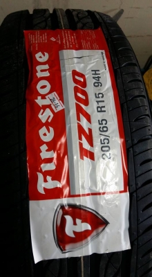 ขายยางใหม่ปี16 firestone tz700 205/65r15 สนใจติดต่อ ตาเล็ก ล้อและยางครับ 081-3747940