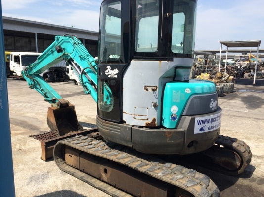 Kobelco SK45SR ปี 1999 ตู้เก๋ง ไลน์หัวกระแทก นำเข้าจากญี่ปุ่น ถึงไทยแล้ว สภาพสวยขายไม่แพงครับ