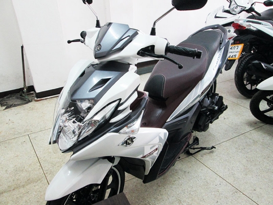 (โอนฟรี) ขาย Nouvo SX ปลายปี 2015 ตัว TOP ล้อแม็ก ไมล์แท้ 3001 กม ตัวใหม่ล่าสุด รถหัวฉีดประหยัด  น้ำมัน สภาพสวย แรงด้วยเครื่อง 125CC สีขาว ม่วง เทา จด 18 พฤศจิกายน 2558 ราคา 42900 บาท