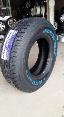 ขายยางใหม่ปี16 dunlop at22 grandtrek  245/70r16