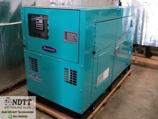 ขายเครื่องปั่นไฟ DENYO DCA-45ESI ของใหม่ นำเข้าจากญี่ปุ่น BY NDTT 061-4194021 ไปป์ครับ