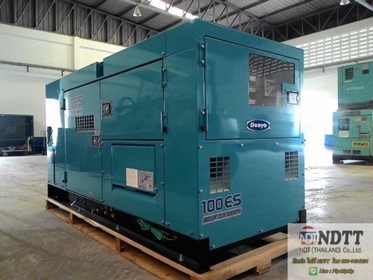 ขายเครื่องปั่นไฟ DENYO DCA-100ESI ของใหม่นำเข้าจากญี่ปุ่น 061-419-4021 ไปป์ครับ