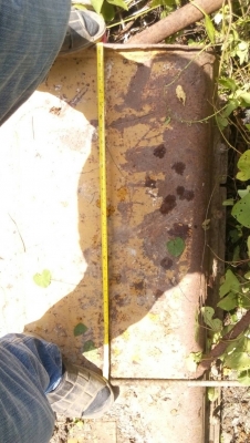 ขายใบมีดรถแทรกเตอร์  CAT-D-3 ความยาว 275 ซม. ความกว้าง 72 ซม.ใบมีดเก่านอก เอาไปแปลงเป็น ของ D-4 ได้ครับ ขายไม่แพง