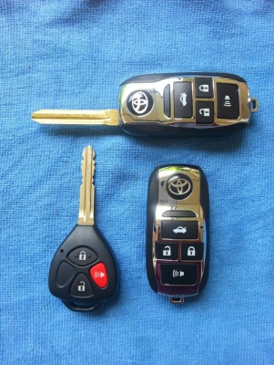 กุญแจพับ Toyota Vigo Fortuner Camry Altis Yaris Vios Innova Comuter กุญแจพับ Toyota Vigo Fortuner Camry Altis Yaris Vios Innova Comuter
