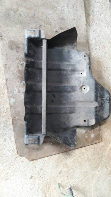 ถาดเหล็ก รองใต้เครื่อง อีซูซุ ดีแมก