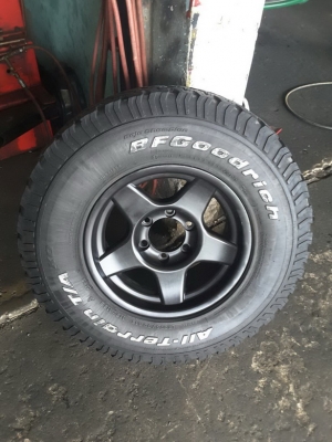 Max ล้ออะไหล่ + BF All  USA. 275/70/16 ปี11
