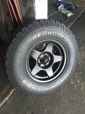 Max ล้ออะไหล่ + BF All  USA. 275/70/16 ปี11