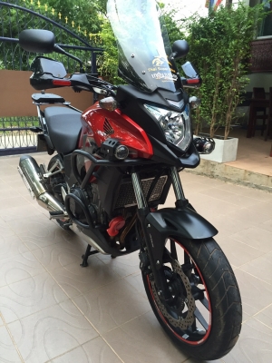 ขาย CB500X รถปลายปี 2013 รถบ้านใช้มือเดียว เลขไมล์ 13xxx