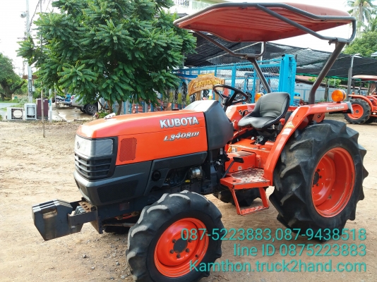 ปัญญาแทรคเตอร์..จัดมาให้ครับ ด่วน!!!คูโบต้า L3408DI พร้อมผาน6&times;22CMT สภาพเดิมๆ จัดส่ง อ.ชุมแสง จ.นครสวรรค์