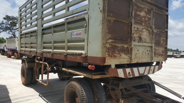 ขาย รถพ่วงดั้มแม่-ลูก HINO FM1M เครื่องเดิม EM100 220 แรงม้า เกียร์เดิม สโลว์กลาง แม่ดั้มสามมิตร ยางเต็ม ทะเบียนพร้อมโอนครับ