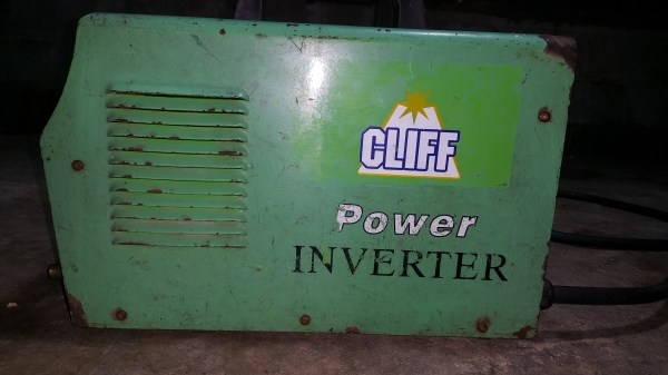 ขายตู้เชื่อมไฟฟ้า cliff 160 ผลิตไต้หวัน(ขอบคุณพี่วิสุทธิ์ จากปทุมธานี)