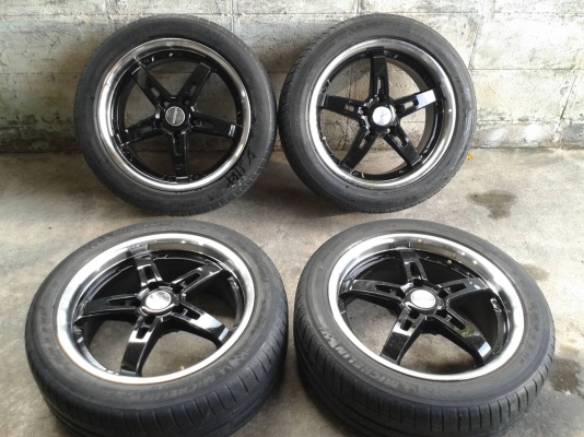 ขอบ17นิ้ว5รู114 พร้อมยาง สวยๆ 4 ล้อ ราคา 7700 บาท