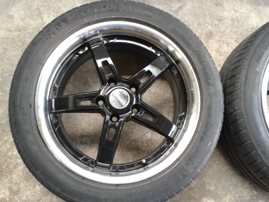 ขอบ17นิ้ว5รู114 พร้อมยาง สวยๆ 4 ล้อ ราคา 7700 บาท