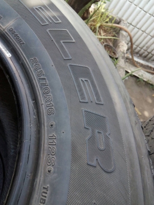 265/70R16  BRIDGESTONE DUELER H/T 840  มี  3 เส้น tel.081-4273941 ไอดีไลน์ 0814273941