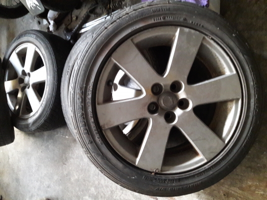 แม็กขอบ 16 TRD 5/100  ของนอกญี่ปุ่นแท้ พร้อมยาง