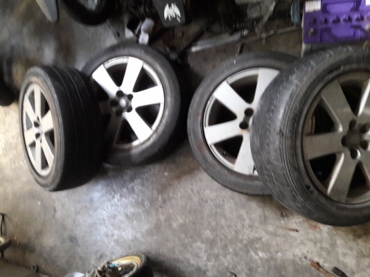 แม็กขอบ 16 TRD 5/100  ของนอกญี่ปุ่นแท้ พร้อมยาง