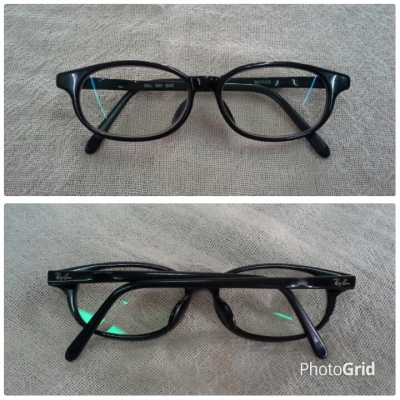 แว่นสายตายาววินเทจ 'เรย์-แบน ราชสีห์ดำ'  Original B&amp;L RAY-BAN USA