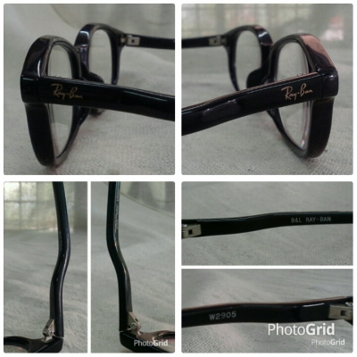 แว่นสายตายาววินเทจ 'เรย์-แบน ราชสีห์ดำ'  Original B&amp;L RAY-BAN USA