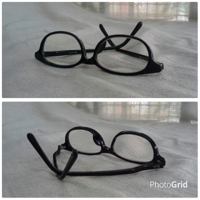 แว่นสายตายาววินเทจ 'เรย์-แบน ราชสีห์ดำ'  Original B&amp;L RAY-BAN USA