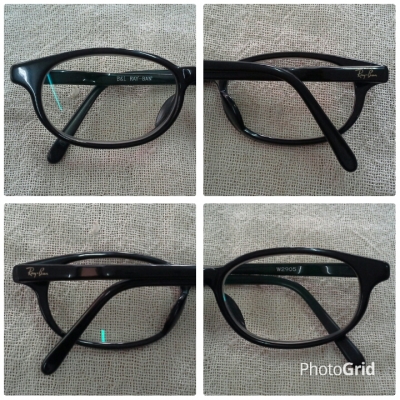 แว่นสายตายาววินเทจ 'เรย์-แบน ราชสีห์ดำ'  Original B&amp;L RAY-BAN USA