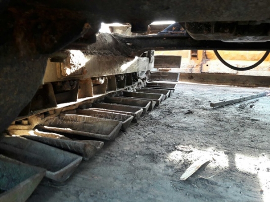 รถแทรกเตอร์ยี่ห้อ KOMATSU  รุ่น 21PL  รถช่วงล่างดี ใช้งานปกติ