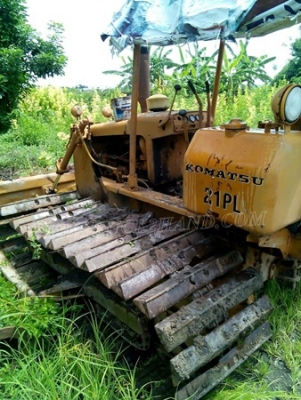 รถแทรกเตอร์ยี่ห้อ KOMATSU  รุ่น 21PL  รถช่วงล่างดี ใช้งานปกติ