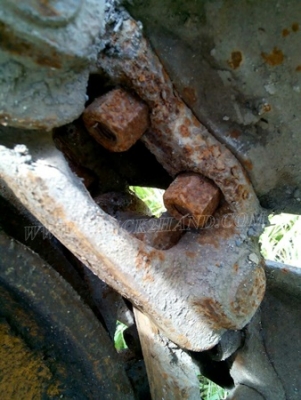 รถแทรกเตอร์ยี่ห้อ KOMATSU  รุ่น 21PL  รถช่วงล่างดี ใช้งานปกติ