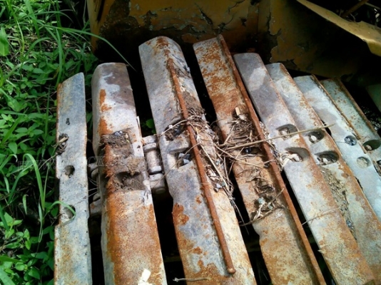 รถแทรกเตอร์ยี่ห้อ KOMATSU  รุ่น 21PL  รถช่วงล่างดี ใช้งานปกติ