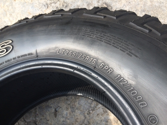 มือ2 Maxxis Bighorn M/T-762 265 75 16