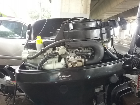 ขายเครื่อง  suzuki 15 fourstroke