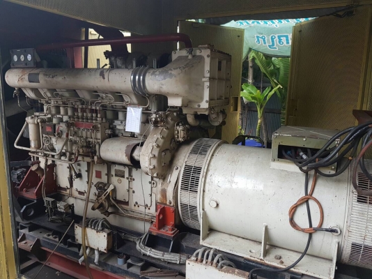 ขายเครื่องปั่นไฟฟ้า 500 KVA 400 voil 50 HZ พร้อมใช้งาน ขายเครื่องปั่นไฟฟ้า 500 KVA 400 voil 50 HZ พร้อมใช้งาน