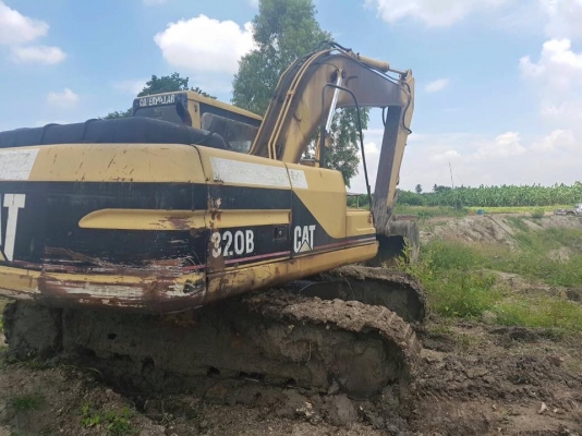 ขายรถแบคโฮ CAT 320 B เครื่องดี ปั๊มดี กล่องจอครบ ไฟฟ้ามี เอวแน่น ช่วงล่างเต็มใช้งานได้ดี เอกสารชุดแจ้งจำหน่าย ขายรถแบคโฮ CAT 320 B เครื่องดี ปั๊มดี กล่องจอครบ ไฟฟ้ามี เอวแน่น ช่วงล่างเต็มใช้งานได้ดี เอกสารชุดแจ้งจำหน่าย