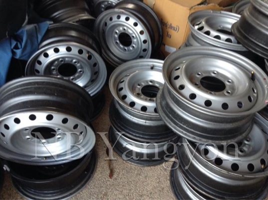 ล้อกะทะเหล็ก Isuzu 6รู ขอบ15