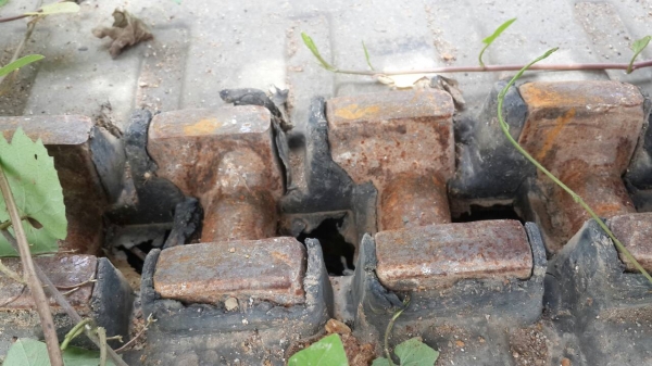 ขายแทรคยาง รถPC60