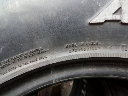 265/70R16 BF Goodrich MADE IN USA. ชุด 4 เส้น tel.081-4273941 ไอดีไลน์ 0814273941 265/70R16 BF Goodrich MADE IN USA. ชุด 4 เส้น tel.081-4273941 ไอดีไลน์ 0814273941